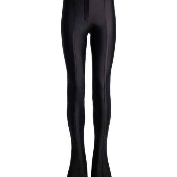 Mugler x H&M jersey cut-out pants sz 6 - Picture 5 of 5